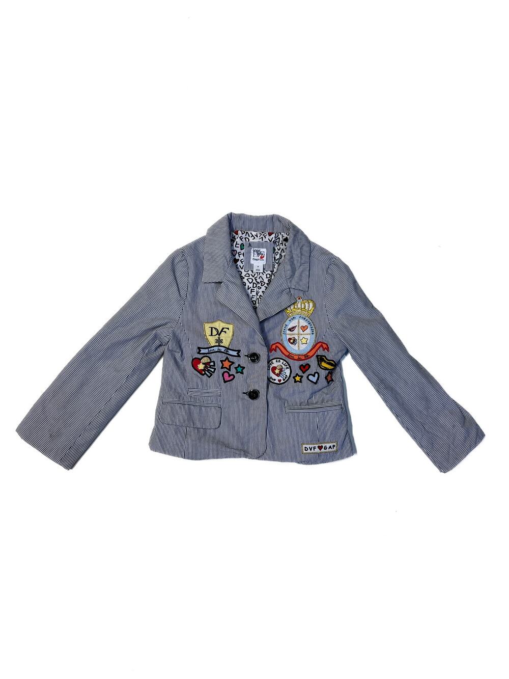 DIANE VON FURSTENBERG GAP KIDS JACKET SIZE S 4/6T